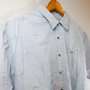 Clearwater Outfitters XL Compass Cardinal Direction All Over Print Style Shirt